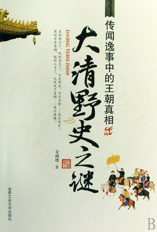 清代野史三百年封面