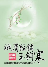 娥眉轻锁玉钩寒封面